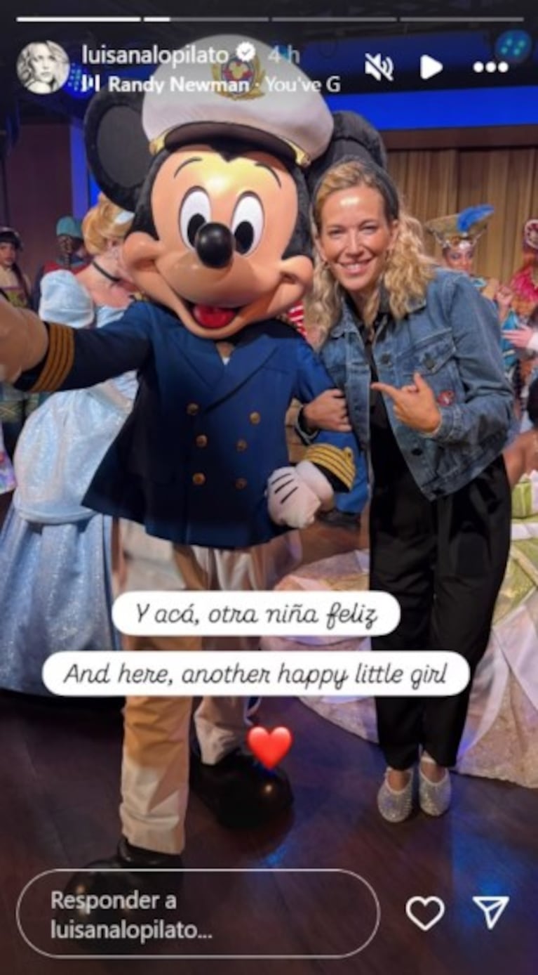 Luisana Lopilato y su familia, de vacaciones en un crucero por Alaska | Créditos: Instagram @luisanalopilato