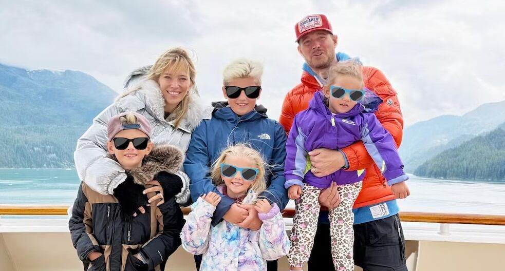 Luisana Lopilato y su familia, de vacaciones en un crucero por Alaska | Créditos: Instagram @luisanalopilato