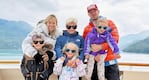 Luisana Lopilato y su familia, de vacaciones en un crucero por Alaska | Créditos: Instagram @luisanalopilato