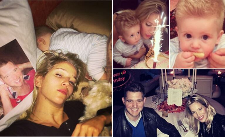 Luisana Lopilato y su múltiple festejo de cumpleaños. (Foto: Instagram)