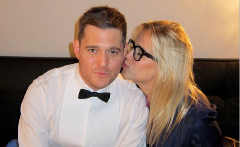 Luisana Lopilato y su romántico saludo de cumple a Bublé (Fotos: Instagram). 