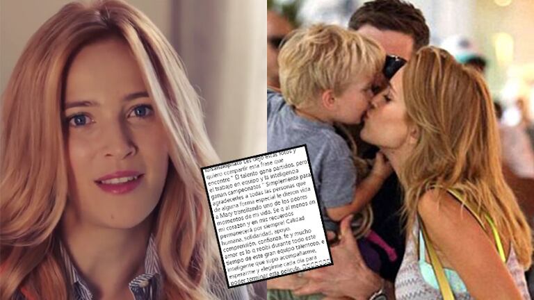 Luisana Lopilato y un emotivo texto en Instagram. 