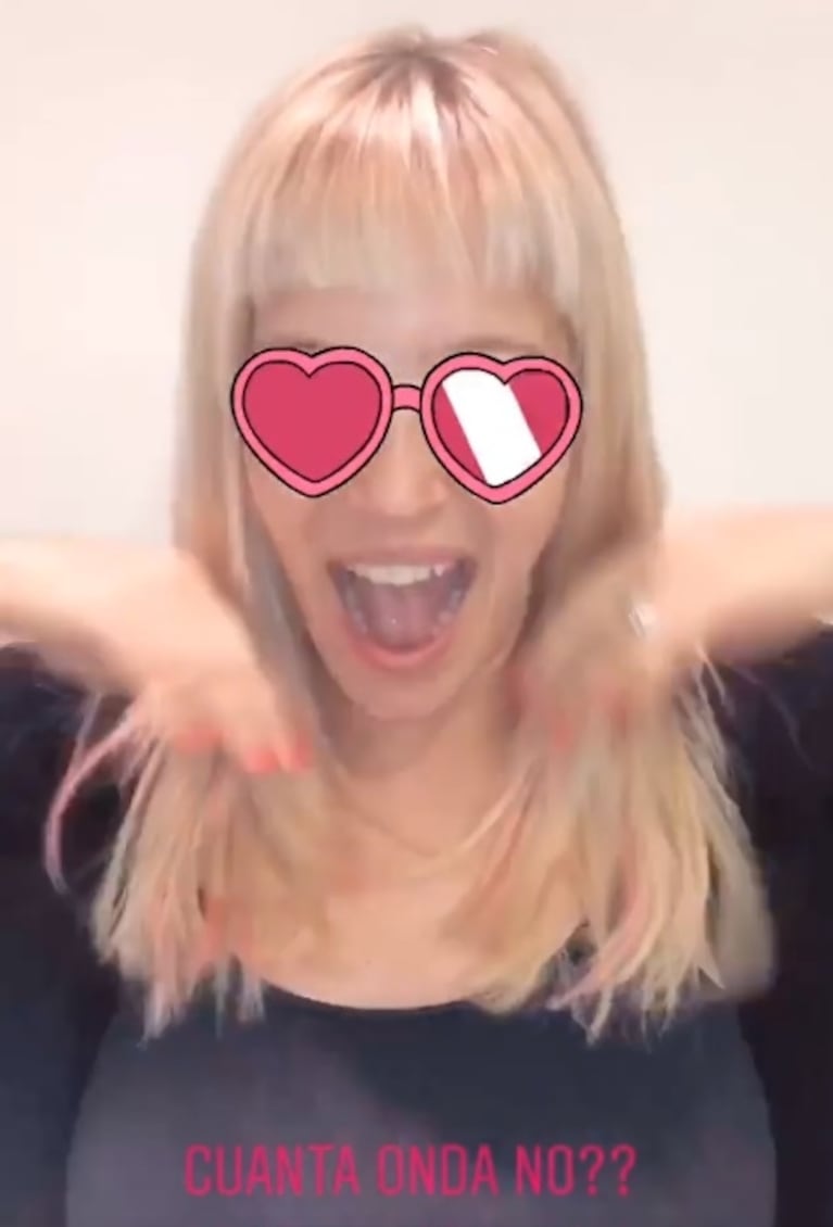 Luisana Lopilato y un nuevo cambio de look: "Cuánta onda, ¿no?"