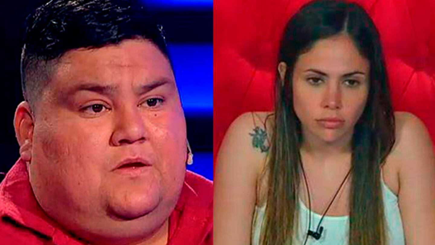 Luisito de Cuestión de Peso fulminó a Romina de Gran Hermano.