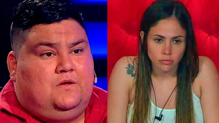 Luisito de Cuestión de Peso fulminó a Romina de Gran Hermano.