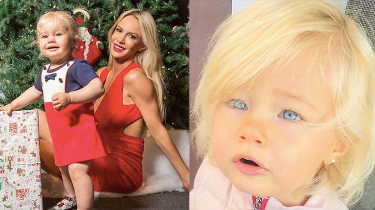 Luli demostró que Matilda es muy parecida a ella cuando era pequeña.