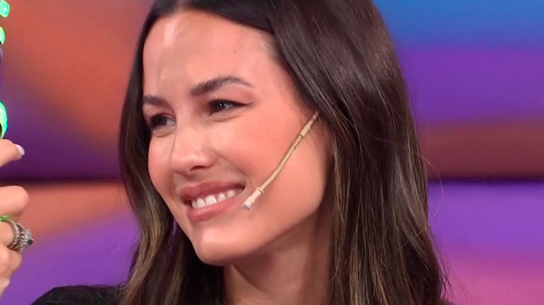 Luli Fernández el día de su despedida de Socios del Espectáculo. 