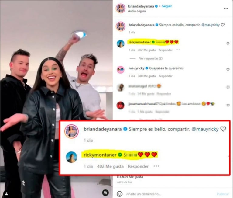 Luli Fernández, implacable sobre los emojis de corazones de Ricky Montaner a Brianda Deyanara: "Si mi marido hace eso le doy un correctivo"