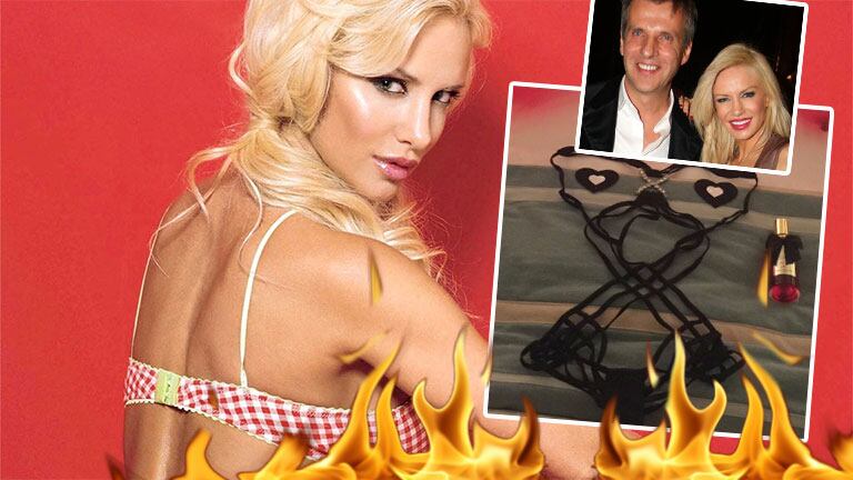 Luli Salazar mostró la lencería súper hot que usará con Martín Redrado en San Valentín  (Foto: Twitter y web)