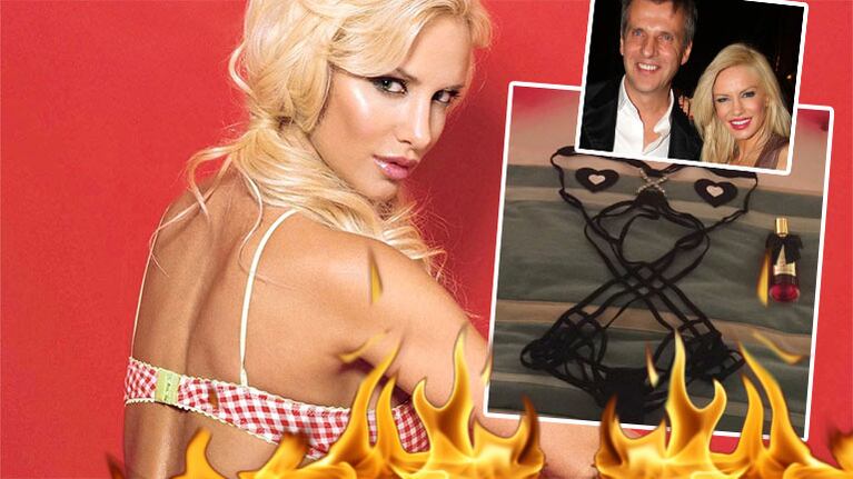 Luli Salazar mostró la lencería súper hot que usará con Martín Redrado en San Valentín  (Foto: Twitter y web)