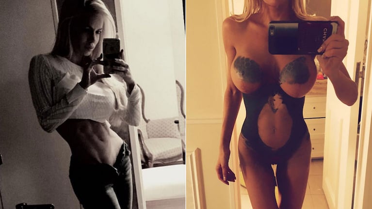 Luli Salazar y una foto súper hot en el back del Bailando (Foto: Instagram)