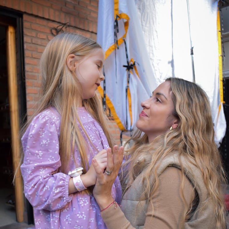Luly Drozdek con Delfina, su hija. (Foto: @lulydrozdek)