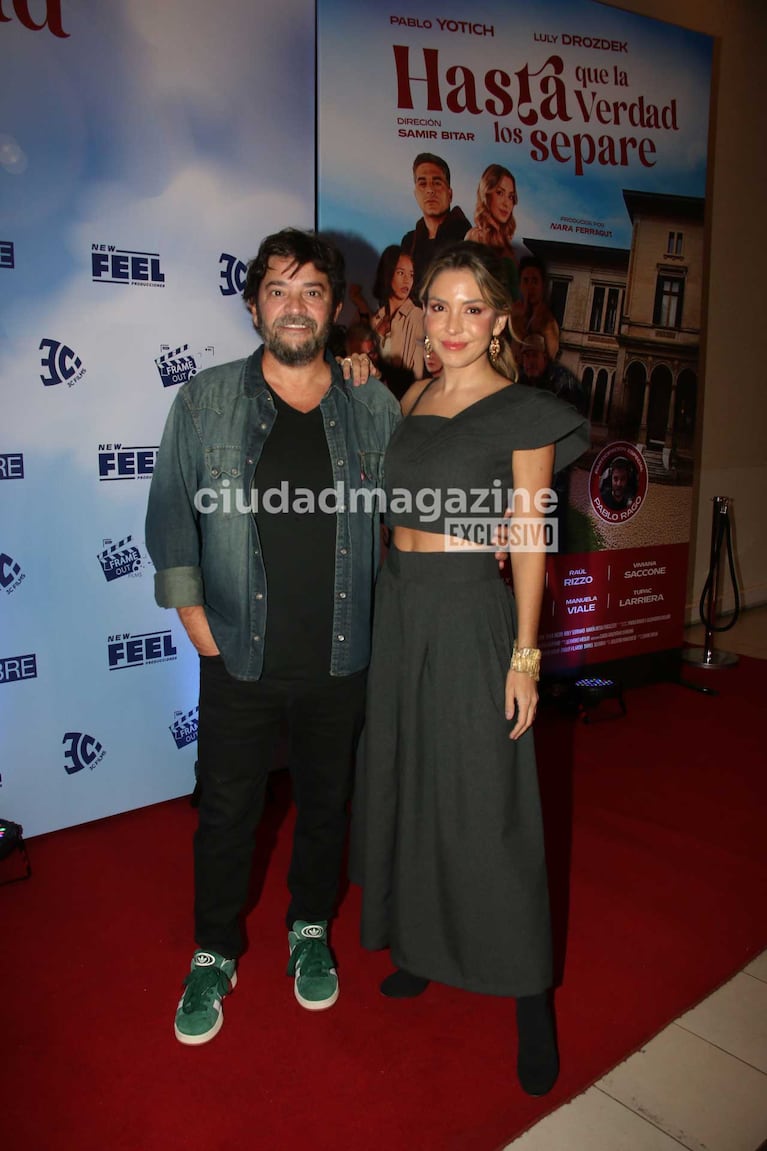 Luly Drozdek y Pablo Rago (Foto: Movilpress)