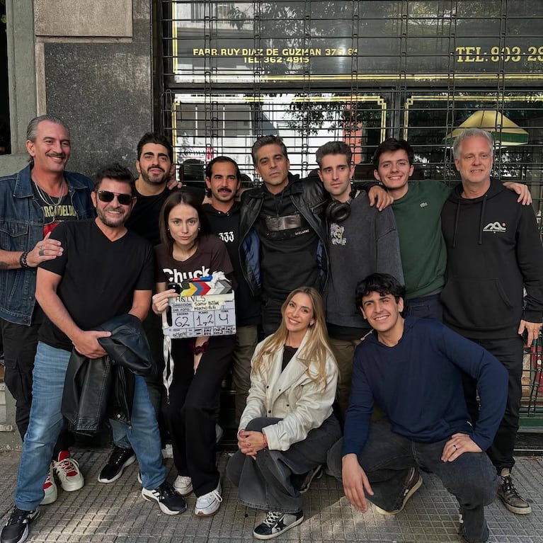 Luly Drozdek y sus compañeros de Hasta que la verdad nos separe. (Foto: @lulydrozdek)