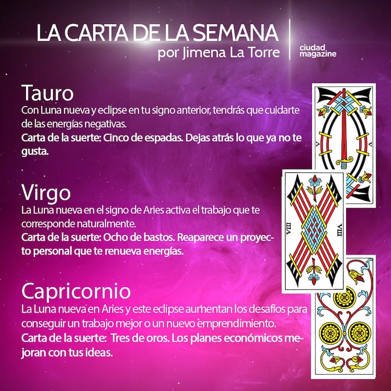 Luna Nueva en Aries y eclipse solar: qué signos serán beneficiados según las cartas de Jimena La Torre