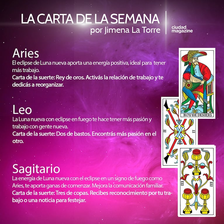 Luna Nueva en Aries y eclipse solar: qué signos serán beneficiados según las cartas de Jimena La Torre