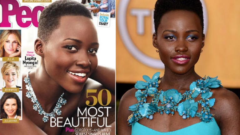 Lupita Nyong o fue elegida la mujer más bella del mundo por la revista People. (Foto: Web)