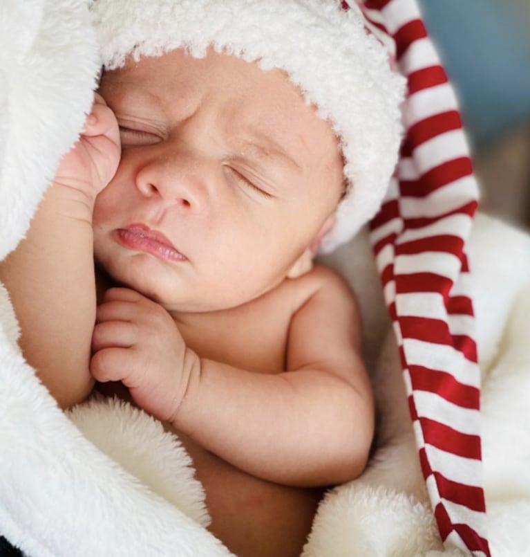 Luz Cipriota celebra en Navidad el primer mes de Lorenzo, su hijo: "Que no falte una videollamada de amor"