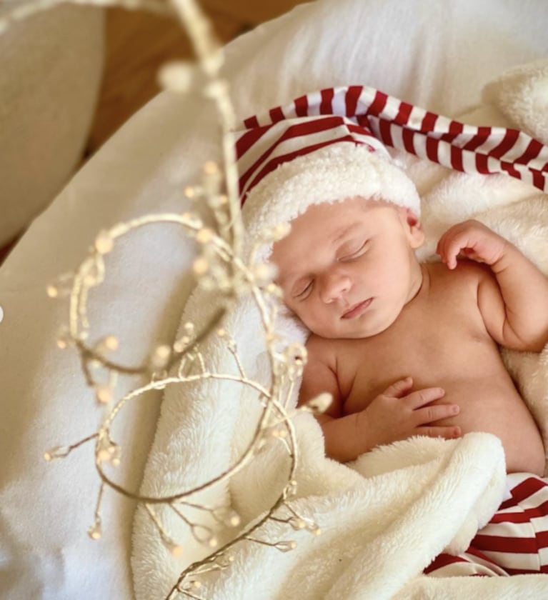 Luz Cipriota celebra en Navidad el primer mes de Lorenzo, su hijo: "Que no falte una videollamada de amor"