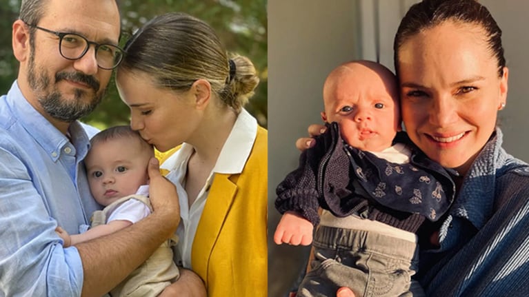 Luz Cipriota compartió las fotos más lindas de Lorenzo, su bebé de cinco meses.