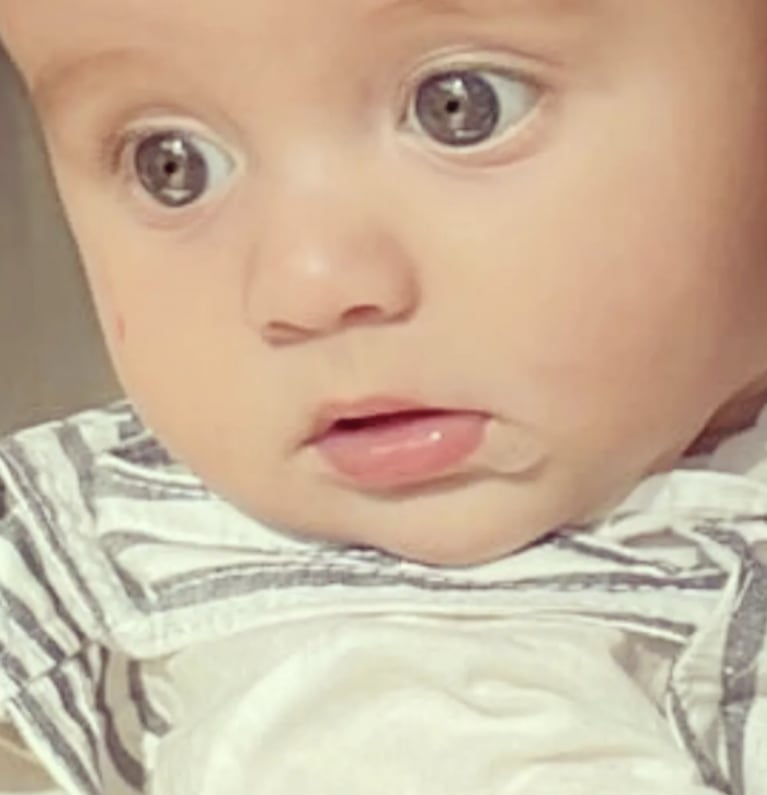 Luz Cipriota compartió las fotos más lindas de Lorenzo, su bebé de cinco meses: "Lo mejor de mi vida"