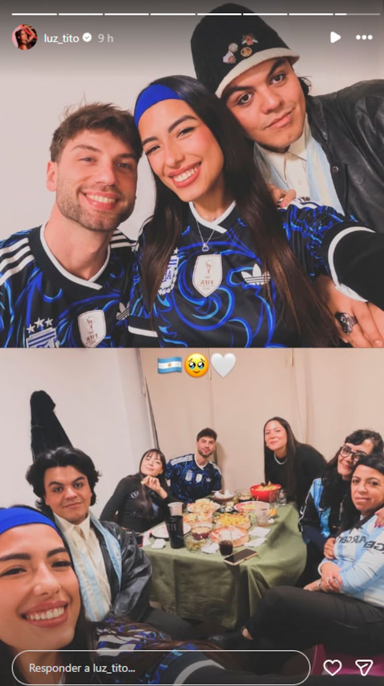 Luz Tito y Tato Algorta volvieron a mostrarse juntos y crecieron los rumores de romance (Foto de Instagram)
