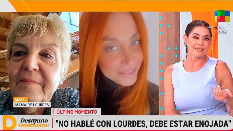 Mabel habló de la “estocada” al corazón que le dio su hija, Lowrdez Fernández