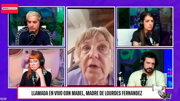 Mablel rompió el silencio en Bondi
