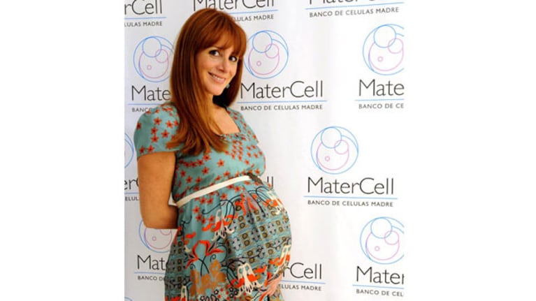 Maby Wells preservará las células madre de su primera hija