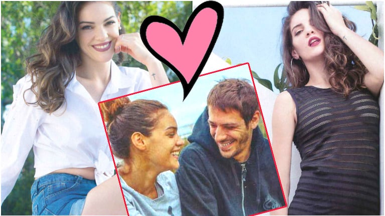 Macarena Paz, muy enamorada, reveló su táctica para conquistar a su novio (Fotos: revista Gente)