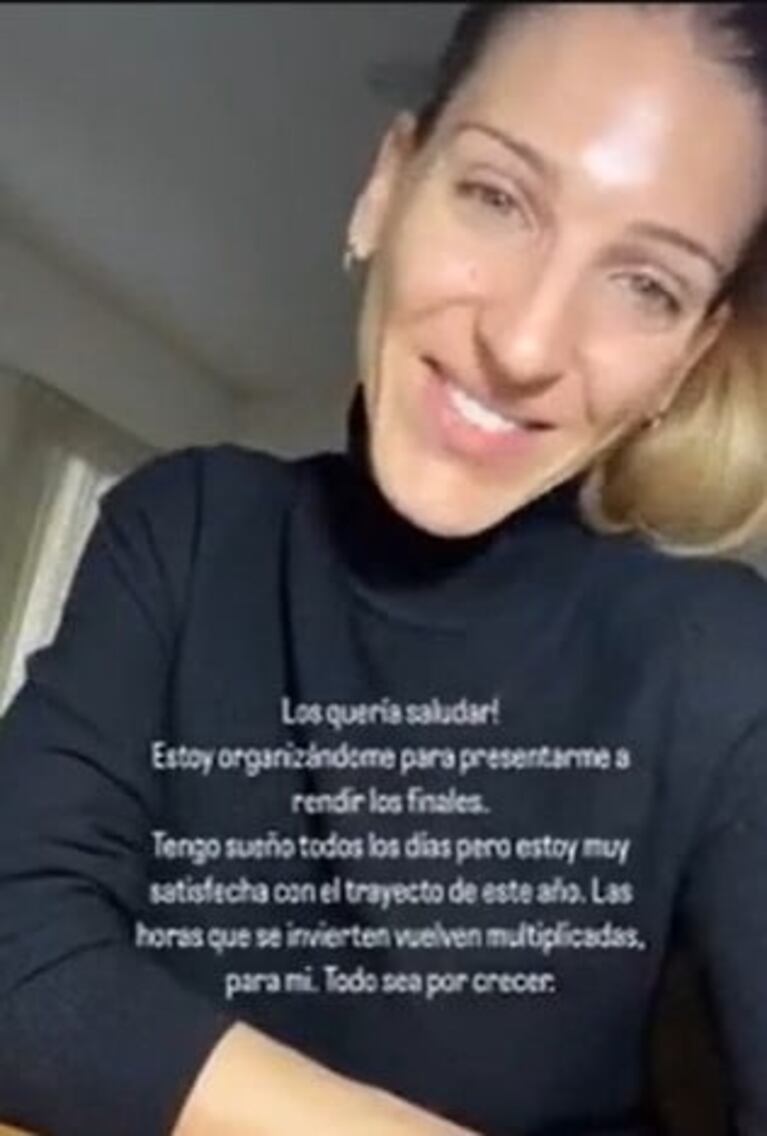 Macarena Rinaldi se prepara para sus exámenes finales: qué carrera estudia la novia de Federico Hoppe