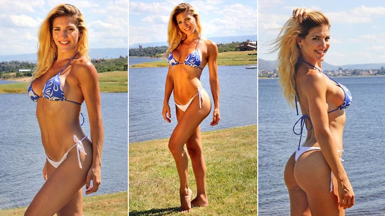 Macarena Rinaldi, sexy para La Mañana de Córdoba.