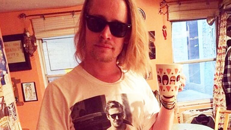 Macaulay Culkin y una divertida imagen en Twitter (Foto: Twitter).