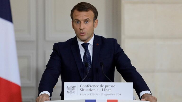 Macron muestras signos de mejoría del coronavirus