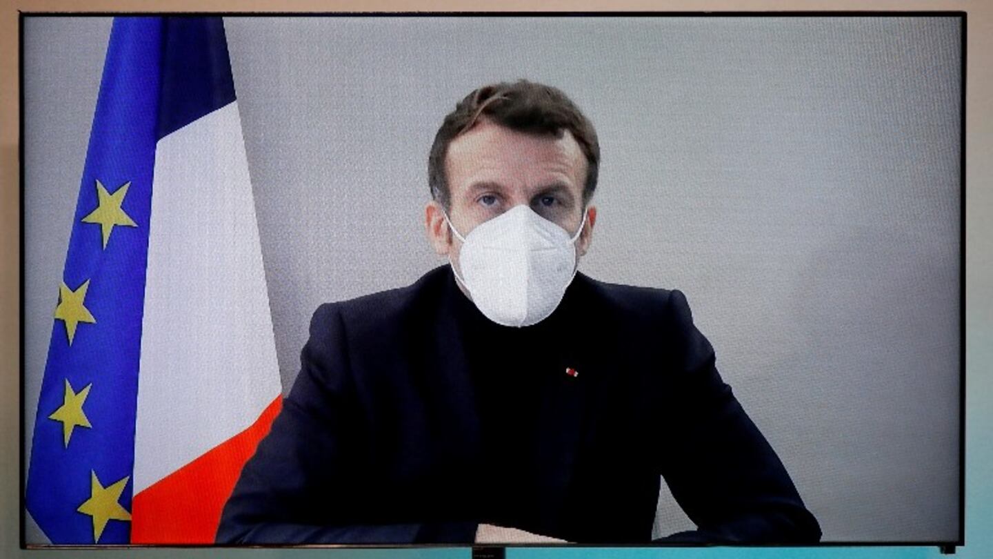 Macron ya no muestra síntomas de COVID-19 y concluye su aislamiento. Foto: Reuter.