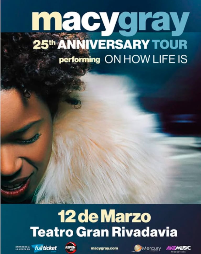 Macy Gray viene a la Argentina (Foto de prensa)