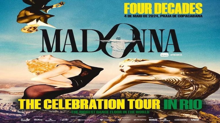 Madonna dará un concierto gratuito en la playa de Copacabana de Río de Janeiro