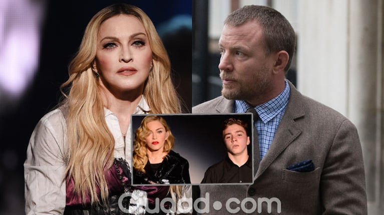 Madonna perdió la custodia de su hijo Rocco frente a Guy Ritchie (Fotos: AFP).