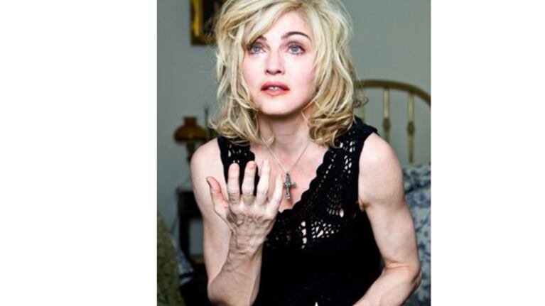 Madonna sin PhotoShop