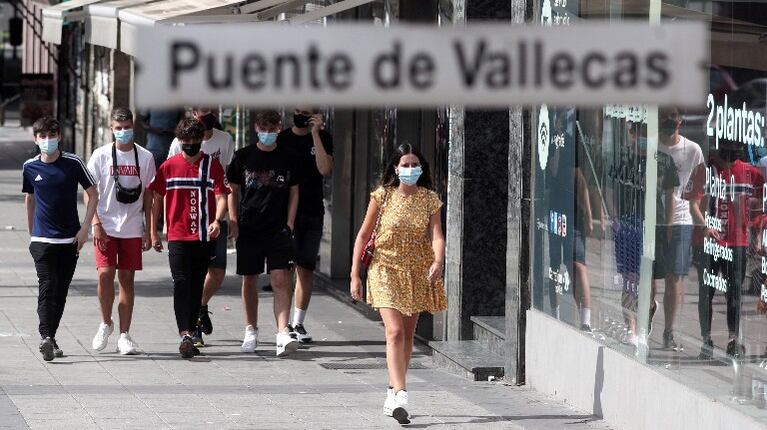 Madrid se cerrará del 4 a 14 de diciembre para evitar la expansión del virus. Foto: DPA.
