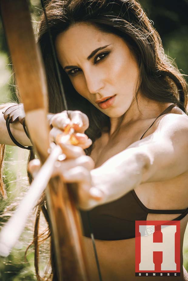 Magdalena Bravi, la diosa de tapa de Hombre. (Foto: Revista Hombre)