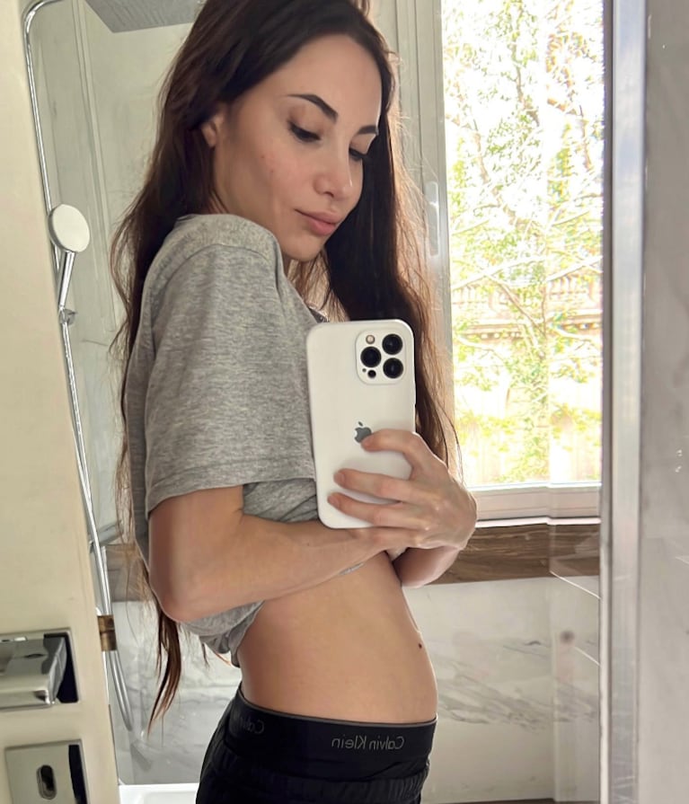 Magui Bravi mostró por primera vez su pancita de embarazada: “15 semanas”