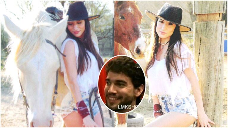 Magui Bravi se reconcilió con su exnovio Octavio (Fotos: revista Pronto y Web)