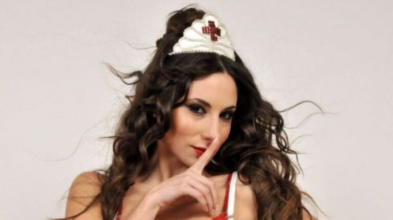 Magui Bravi, una diosa como la enfermera hot de Los Grimaldi (Foto: Prensa).