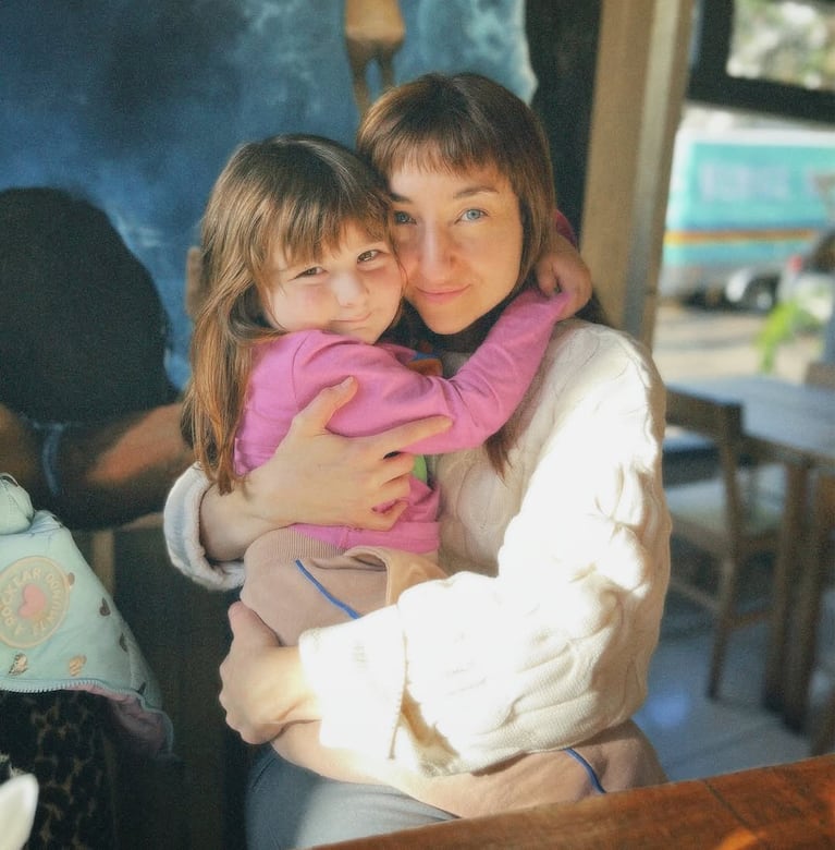 Maida Andrenacci y Eloisa, su hija junto a Héctor Díaz. (Foto: @maidaandrenacciok)