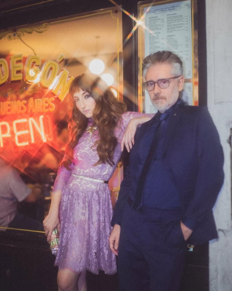 Maida Andrenacci y Hector Díaz. (Foto: @maidaandrenacciok)