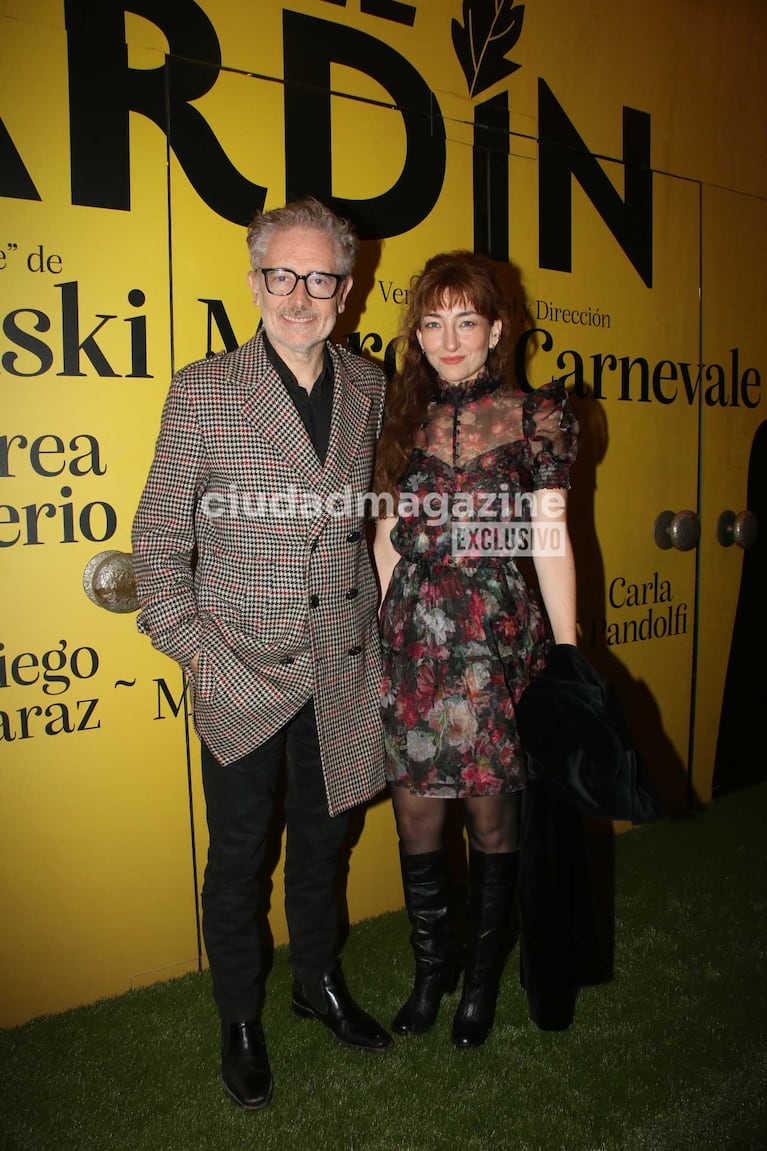 Maida Andrenacci y Héctor Díaz  (Foto: Movilpress)