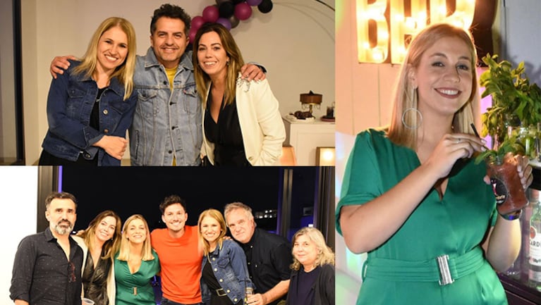Maite Peñoñori celebró sus 30 años rodeada de amigos y colegas.