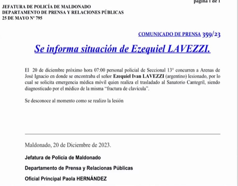 Maite Peñoñori dio más detalles de Pocho Lavezzi tras el confuso episodio: “El ex representante lo estafó”