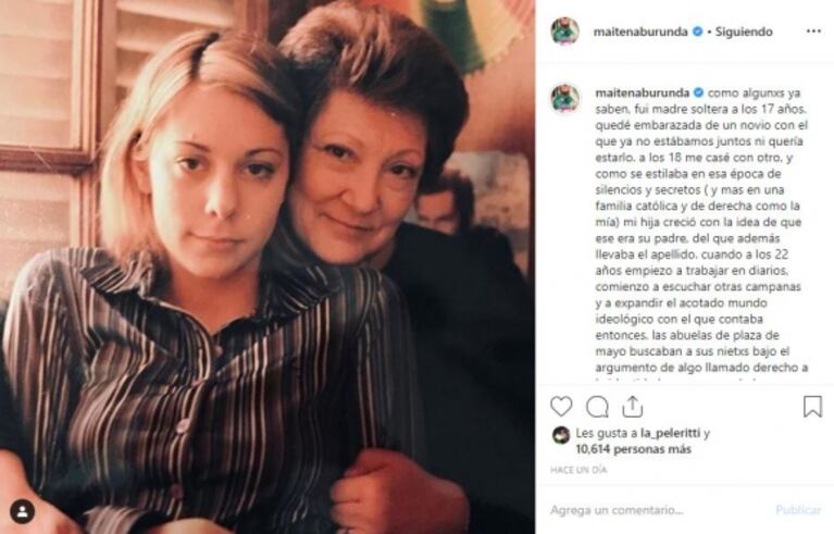 Maitena y su emotiva confesión sobre la identidad de su hija: "Tenía 10 años y fue doloroso contarle la verdad"